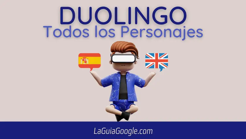 Personajes de Duolingo Banner